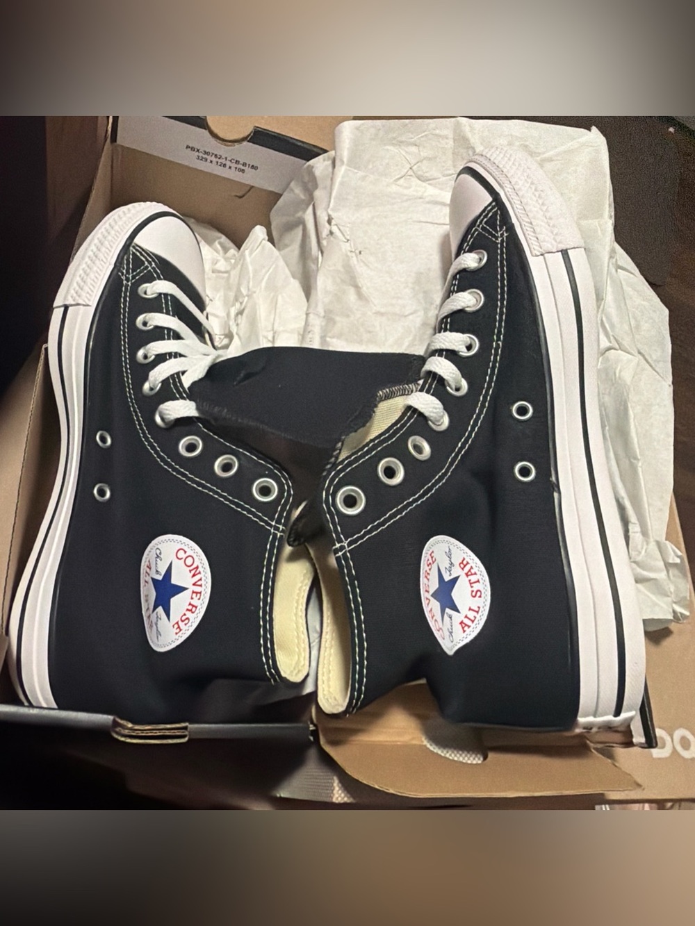Converse Chuck Taylor All Star High Black Men Sz 8 . Women Sz 10